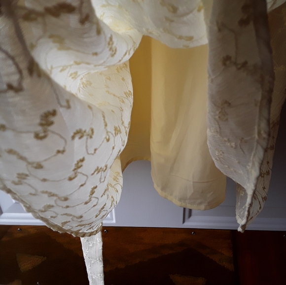 Gal Meets Glam Helena Eyelet Faux Wrap Dress NWT - Picture 9 of 16